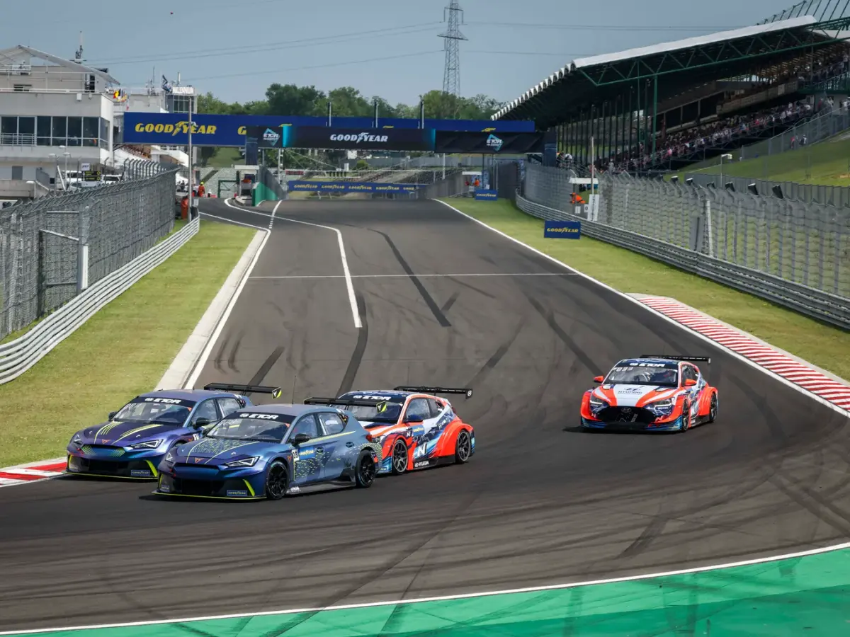 Vy över racerbanan Hungaroring.