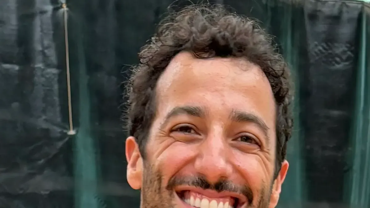 Porträttbild av Daniel Ricciardo.