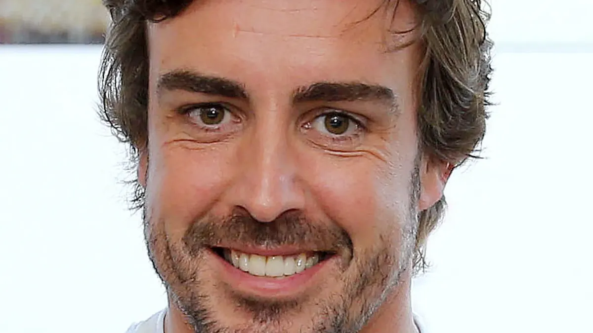 Porträttbild av Fernando Alonso.