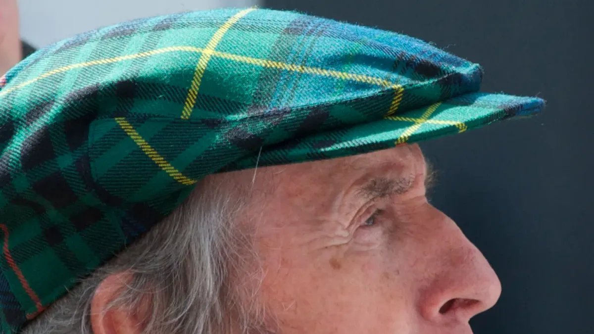 Porträttbild av Jackie Stewart.
