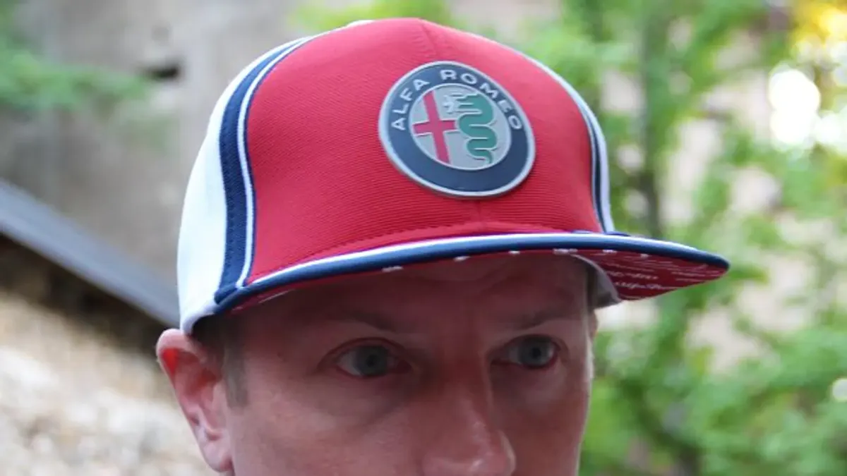 Porträttbild av Kimi Räikkönen.
