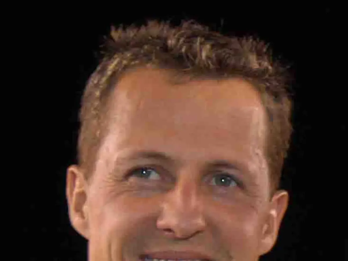 Porträttbild av Michael Schumacher.
