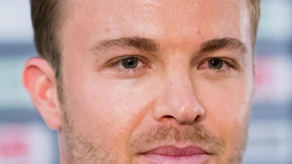Porträttbild av Nico Rosberg.