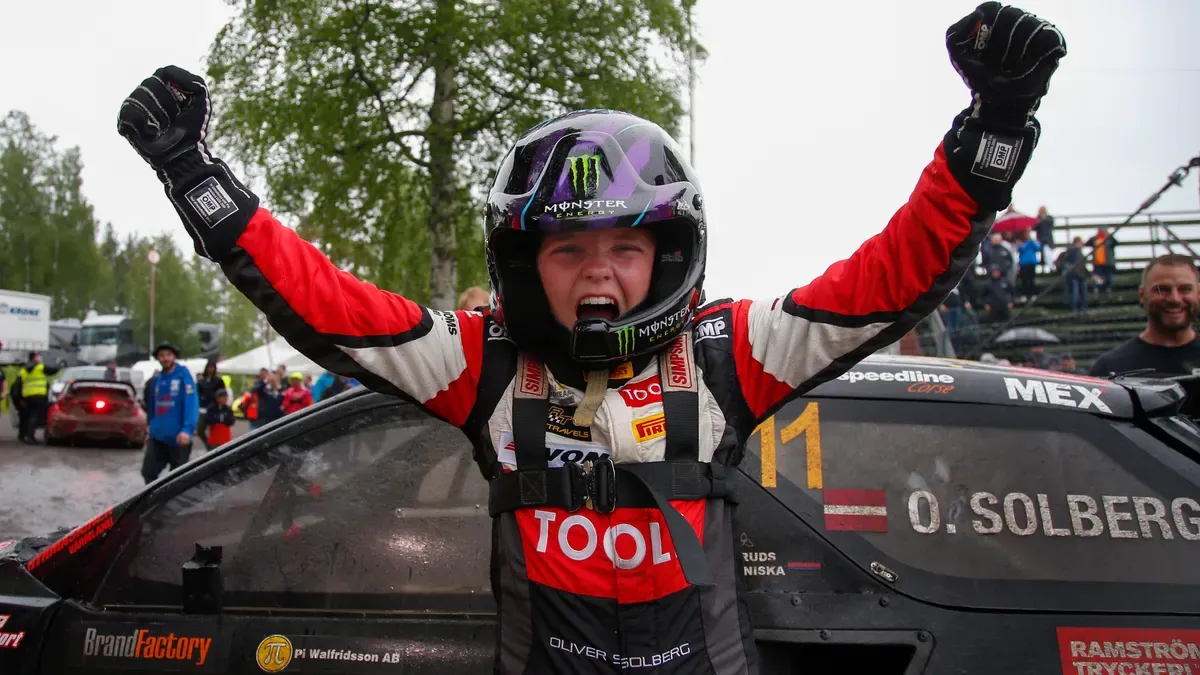 Oliver Solberg i Arvika 2017.