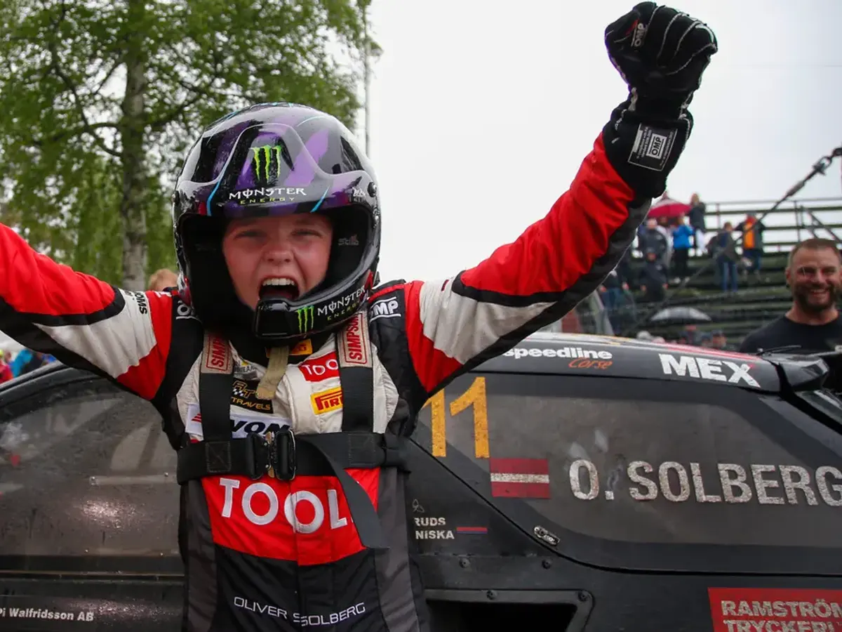 Oliver Solberg i Arvika 2017.