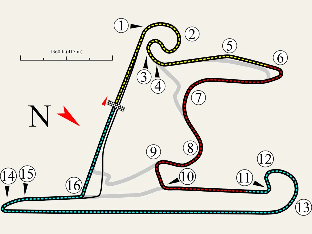 Bankarta för Kinas GP.