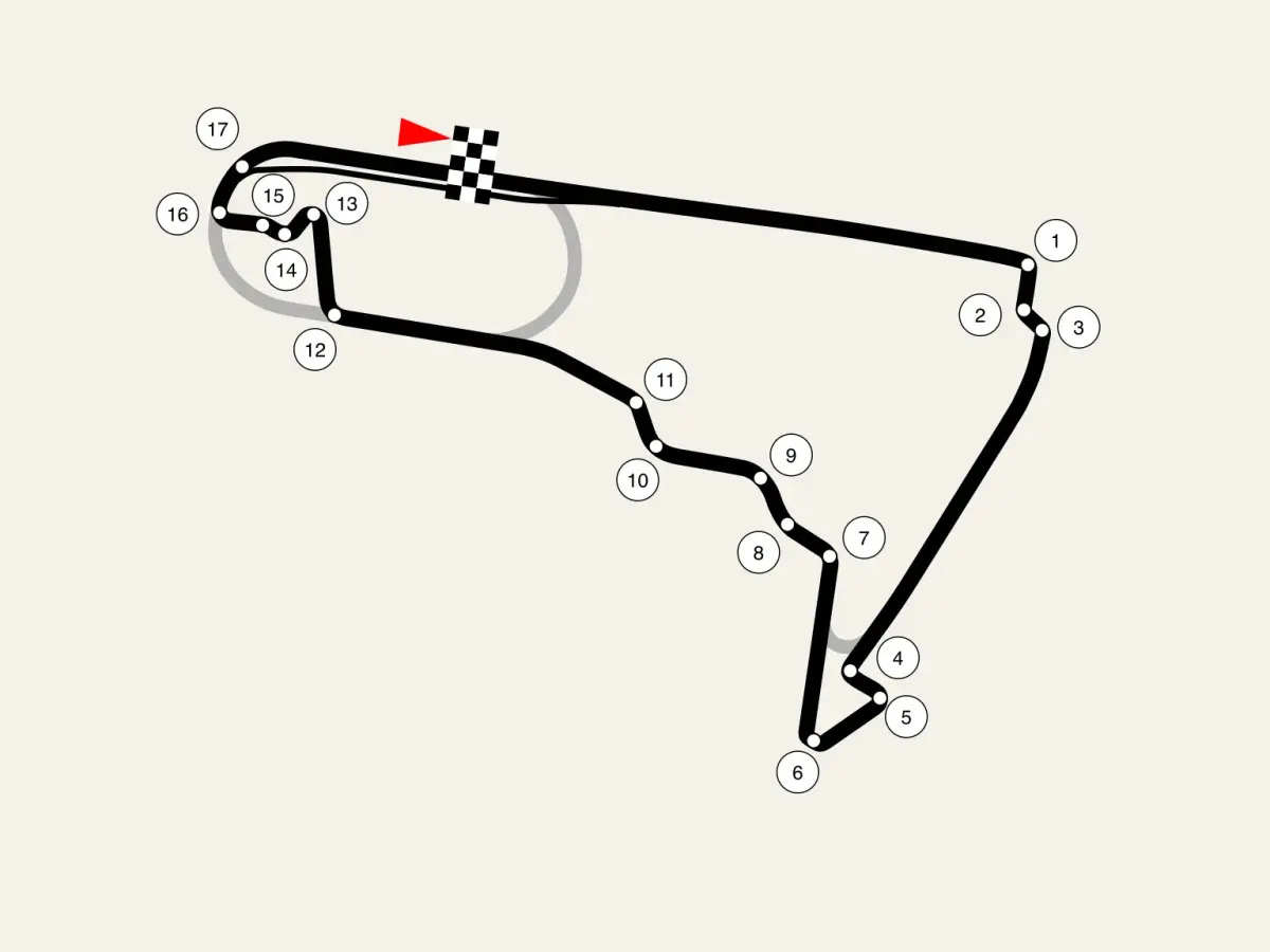 Bankarta för Mexikos GP.