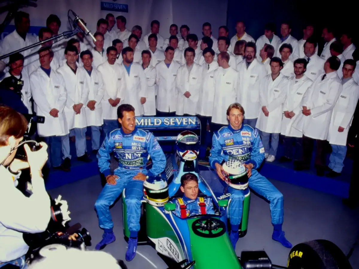 Benetton i Formel 1.