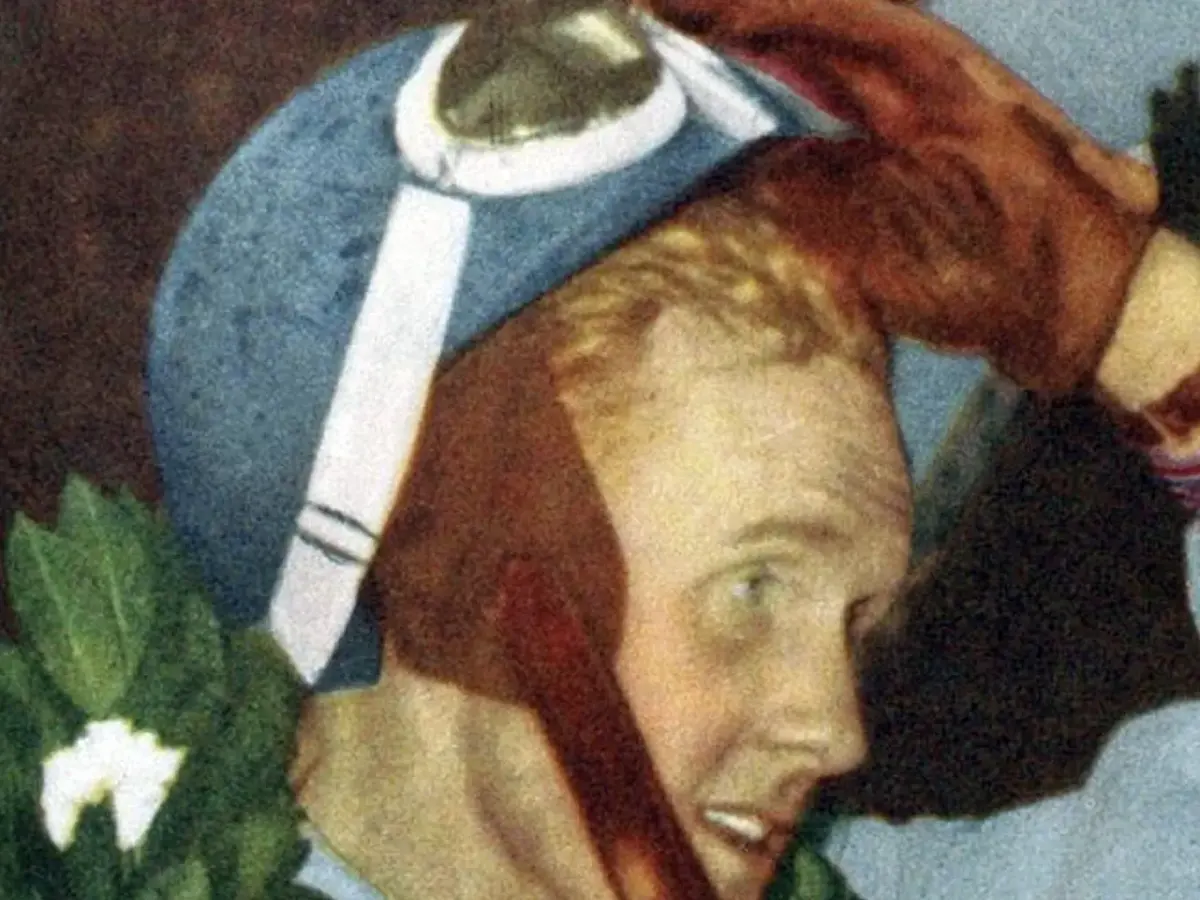 Porträtt av Phil Hill från 1960